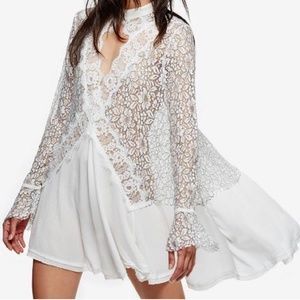 Free people Tell Me Tales lace dress/top